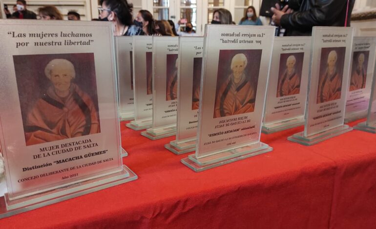 Entregarán el reconocimiento «Macacha Güemes» a mujeres destacadas de la ciudad