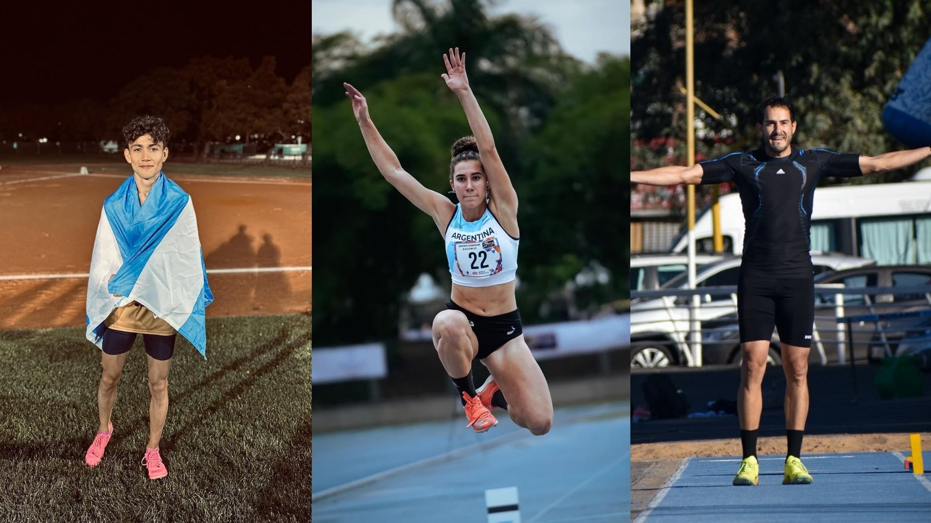 Tres atletas salteños representarán a Argentina en el Sudamericano de Mayores