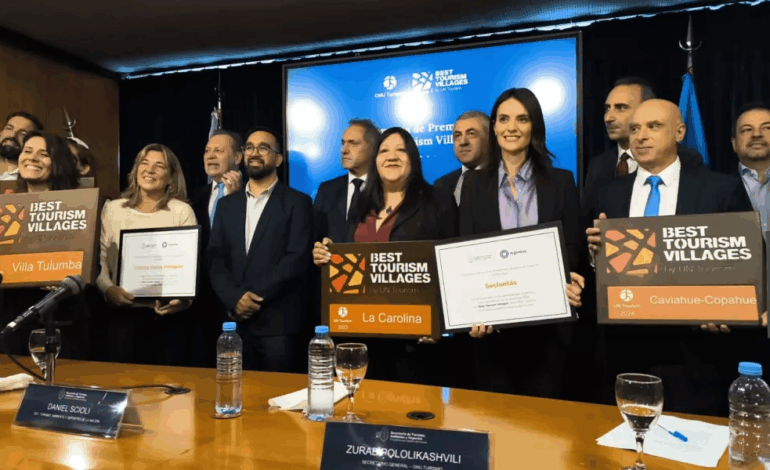 Reconocimiento a municipios salteños por su participación en “Best Tourism Villages”