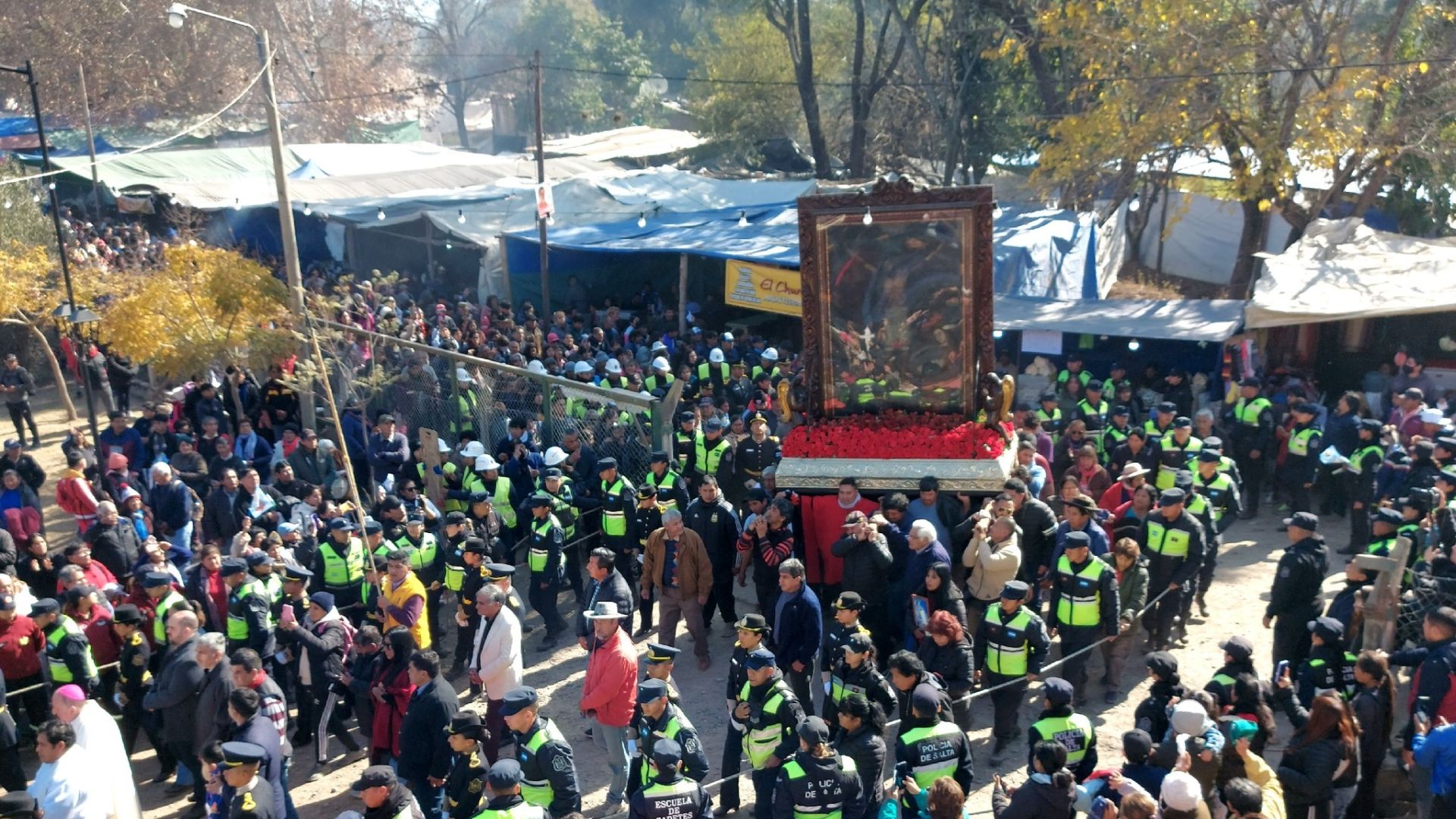 Más de 40 mil fieles colmaron La Merced en la Fiesta del Señor de Sumalao
