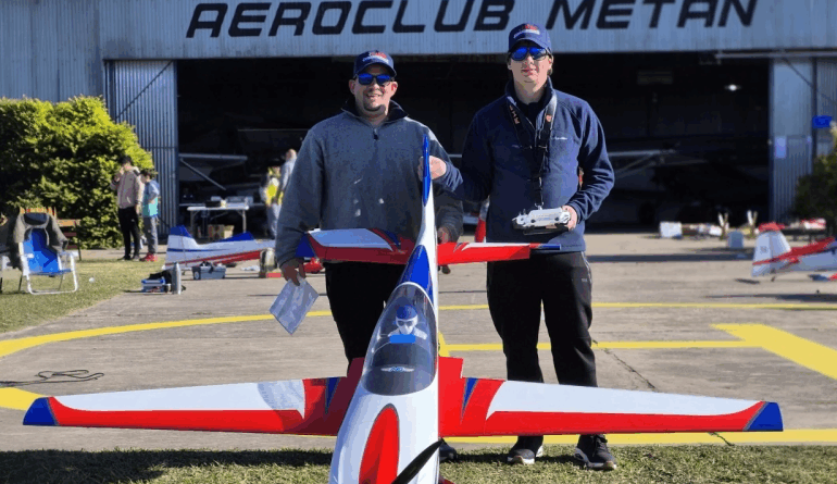Metán fue sede de una competencia nacional de aeromodelismo con proyección mundial