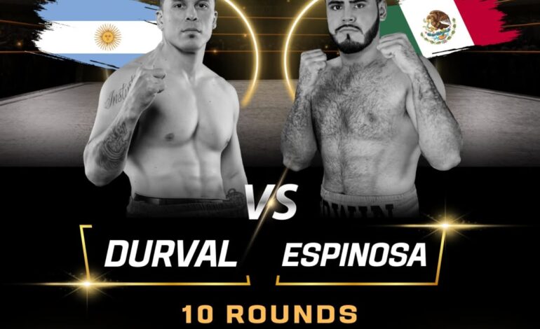 Durval Palacio vs. Edwin Espinosa: el último gran combate en el Estadio Delmi