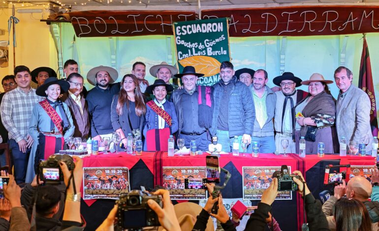 Chicoana presentó oficialmente el 40º Festival de la Doma y el Tamal