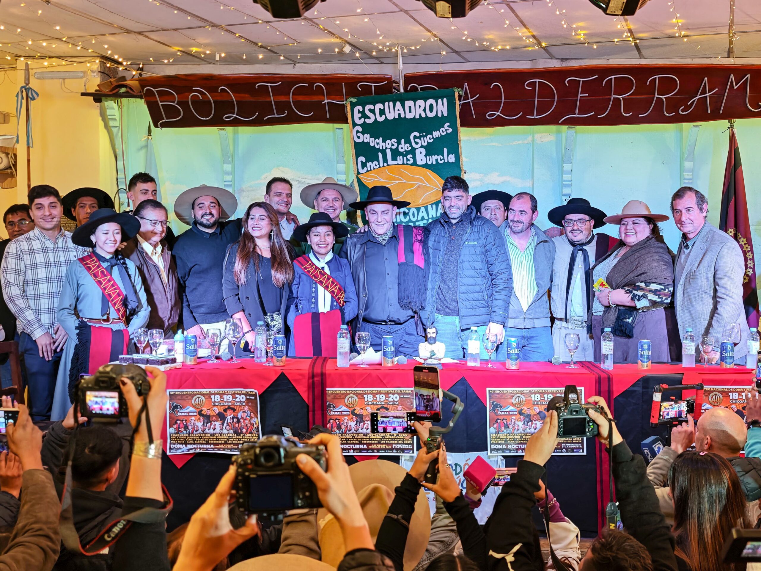 Chicoana presentó oficialmente el 40º Festival de la Doma y el Tamal
