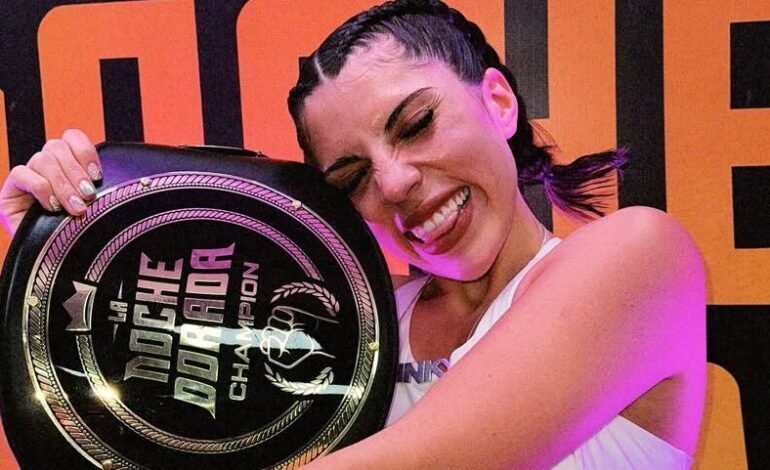 La Pinky hizo historia en “La Noche Dorada” y se quedó con toda la gloria