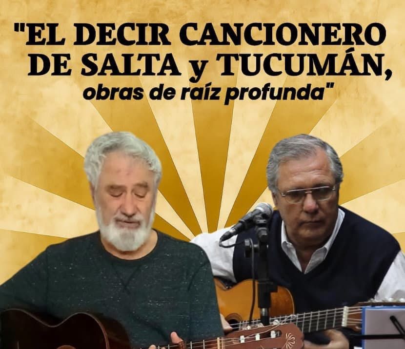 Mario Salim y Rubén Cruz presentan «El decir cancionero de Salta y Tucumán»