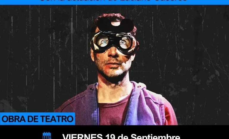 Teatro en Salta: llega MUERDE con Luciano Cáceres