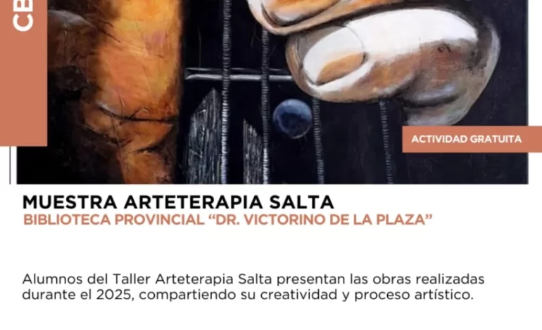 La Biblioteca Provincial abre sus puertas a la Muestra Arteterapia