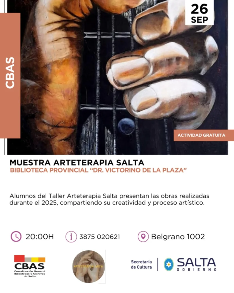 La Biblioteca Provincial abre sus puertas a la Muestra Arteterapia