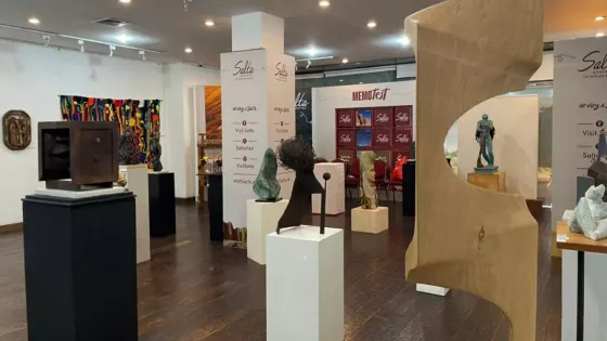 Se inauguró en Casa de Salta de Buenos Aires la muestra escultórica “Nuestro Interior”