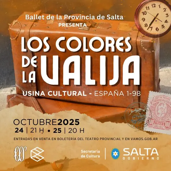 El Ballet de la Provincia presenta «Los colores de la valija»