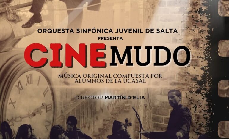 Orquesta Sinfónica Juvenil de Salta Presenta «Cine Mudo»