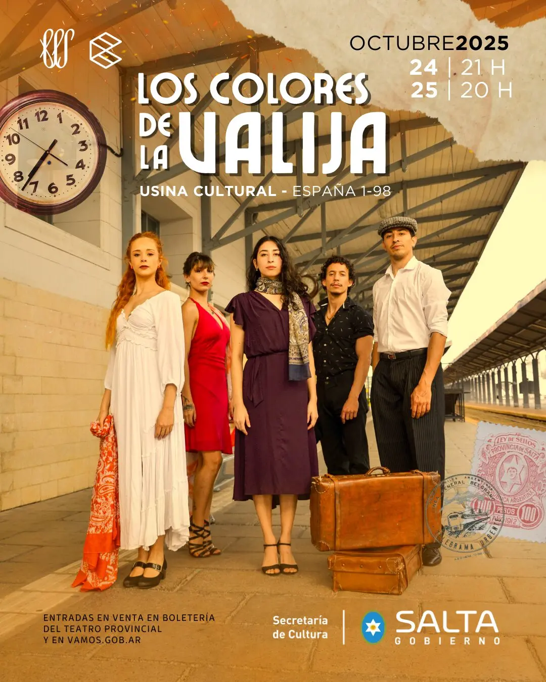Ballet de la Provincia estrena “Los colores de la valija” en la Usina Cultural