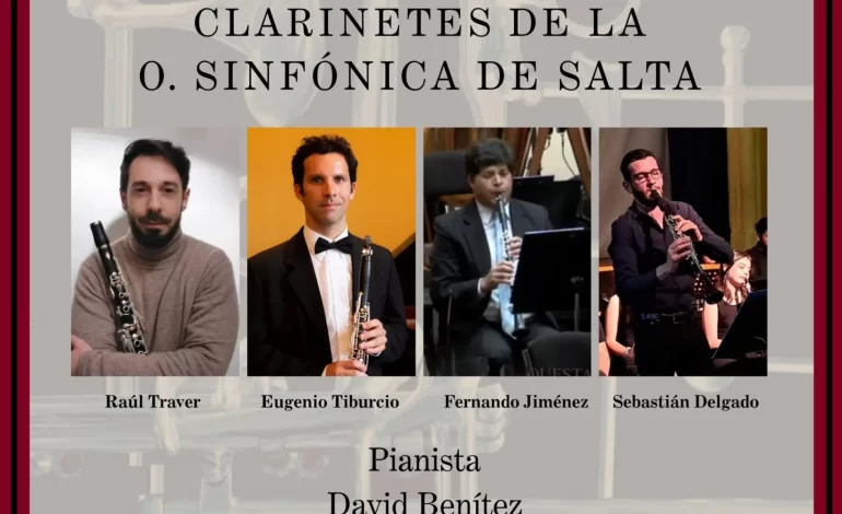 El Seminario de Clarinete 2025 abre con un concierto en el Palacio Zorrilla
