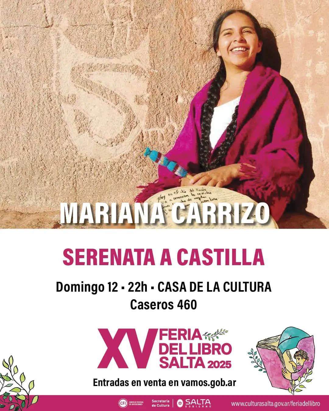Feria del Libro: Serenata a Manuel Castilla