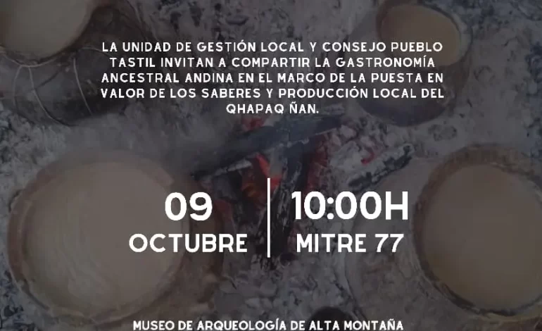 Sabores de la Quebrada del Toro: la cocina ancestral andina llega al MAAM