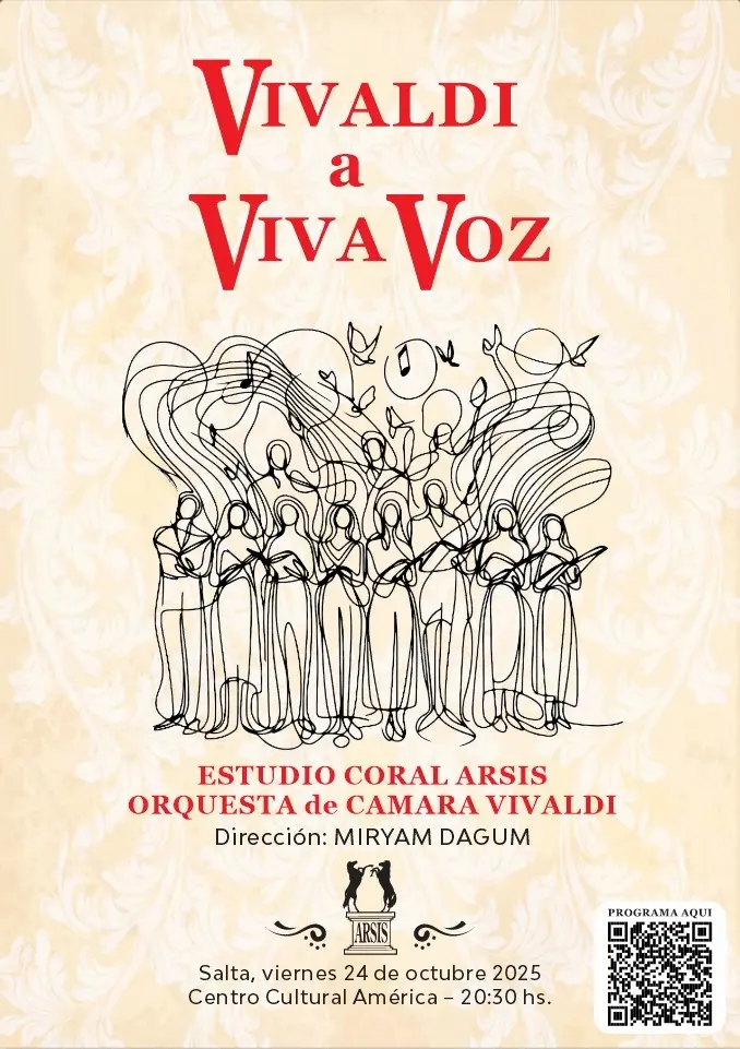 Salta disfruta de Vivaldi a viva voz bajo la dirección de Miryam Dagum
