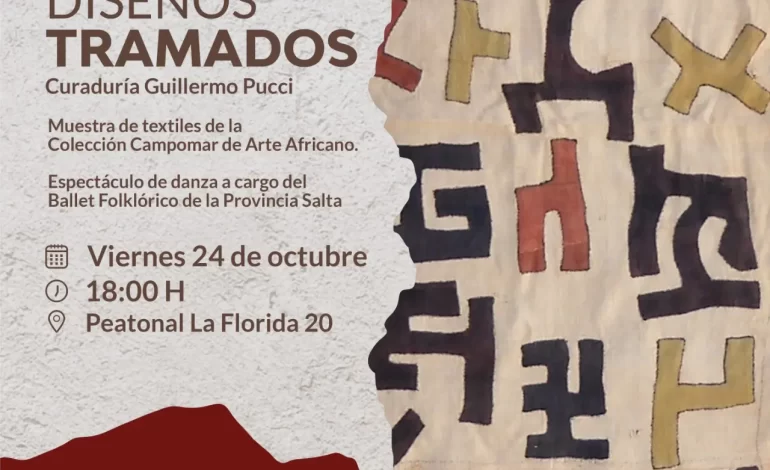 “Refalosa Federal” y arte africano se unen en Explora Salta