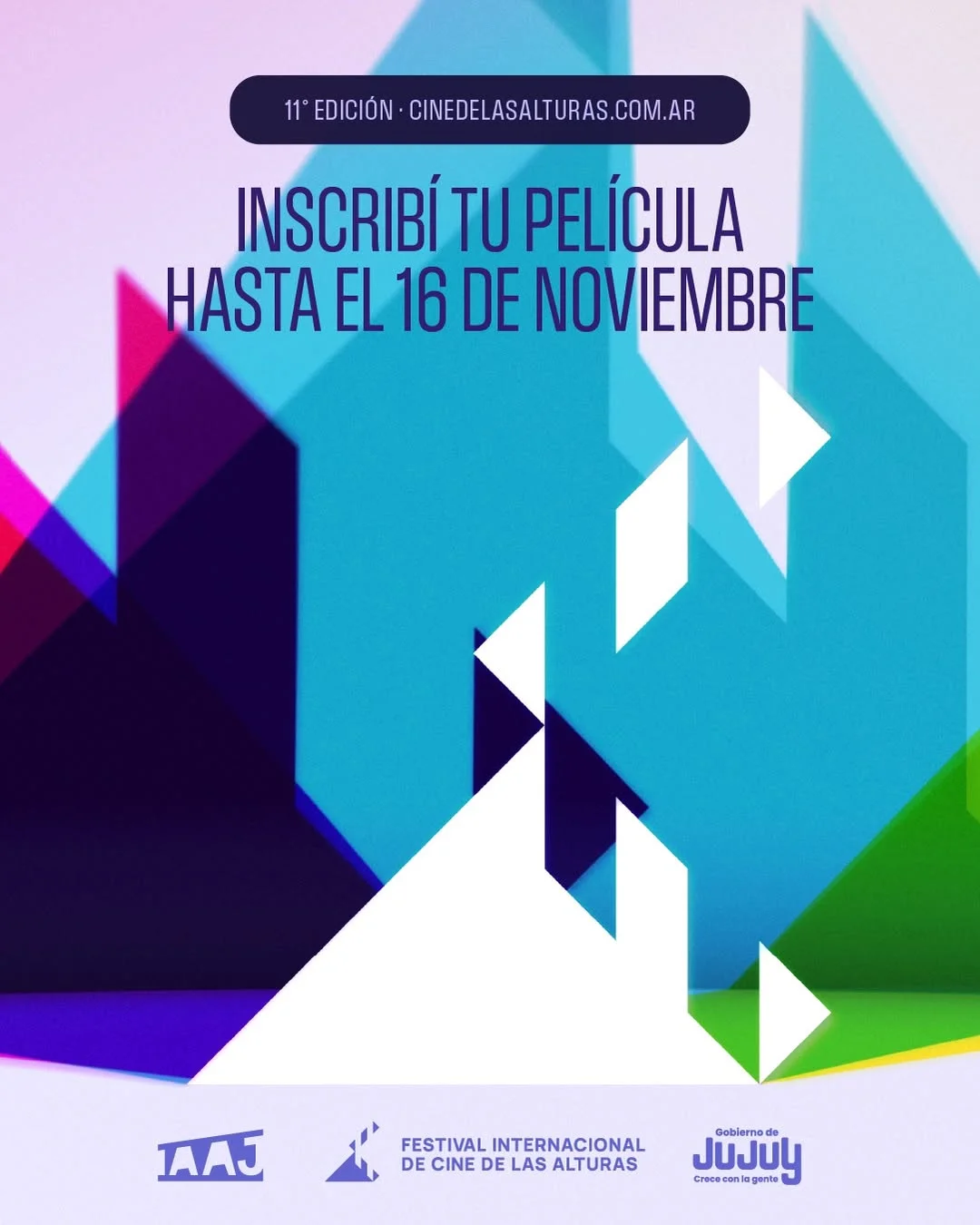 Convocatoria abierta para la 11° edición del Festival Internacional de Cine de las Alturas
