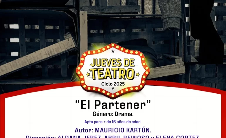 “EL PARTENER” en “Jueves de Teatro”