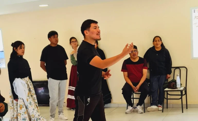 El Ballet Folklórico Provincial capacitó a 50 bailarines en la nueva Casa de la Cultura de San Antonio de los Cobres