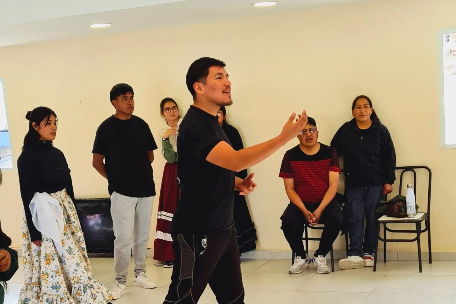 El Ballet Folklórico Provincial capacitó a 50 bailarines en la nueva Casa de la Cultura de San Antonio de los Cobres