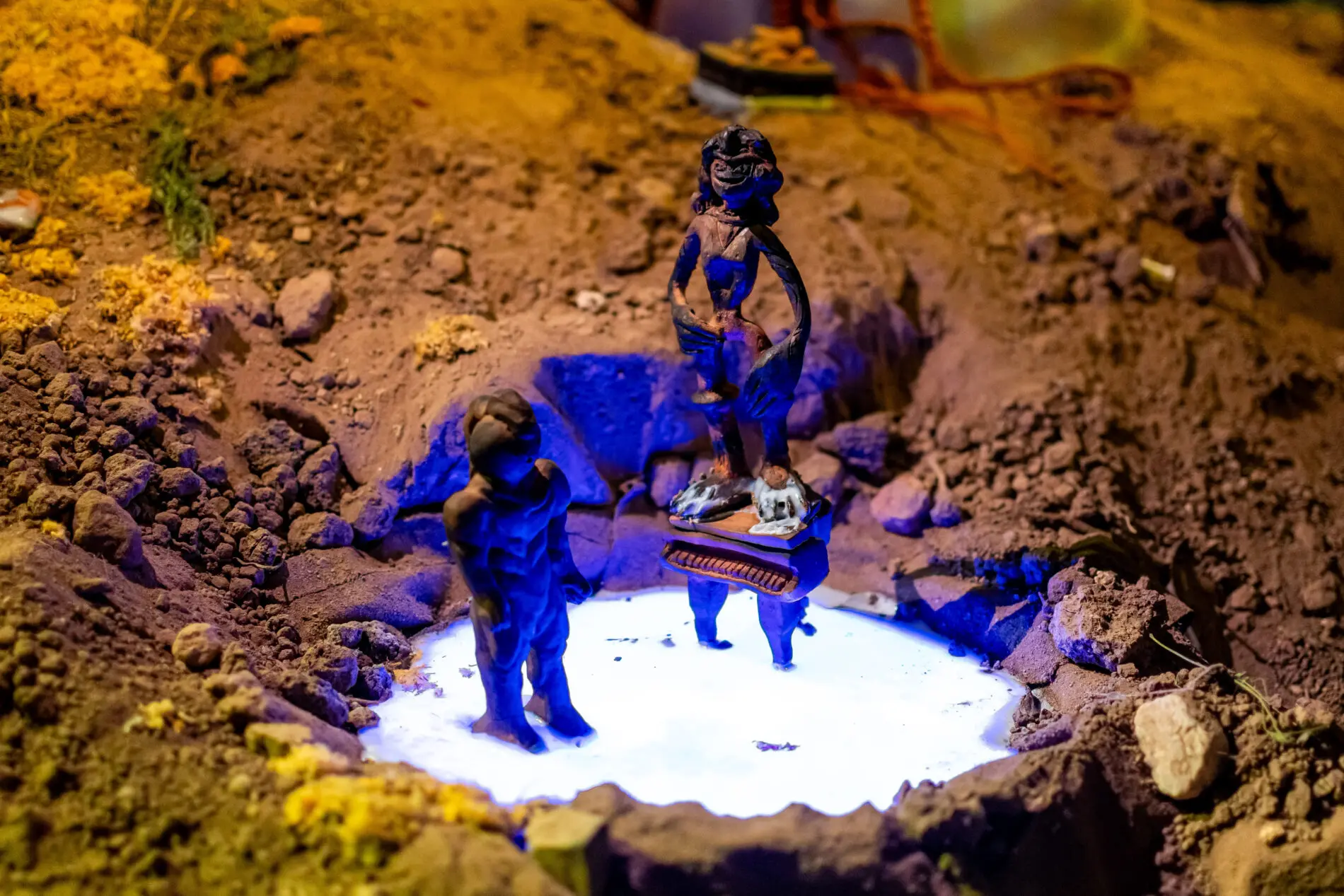 Visitaciones: una instalación de escucha profunda en el Museo Jallpha Kalchaki