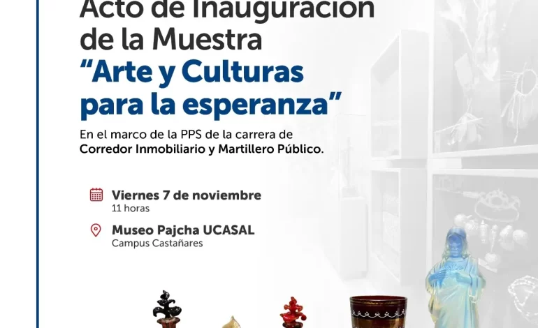 Inauguración de la Muestra “Arte y Culturas para la Esperanza”