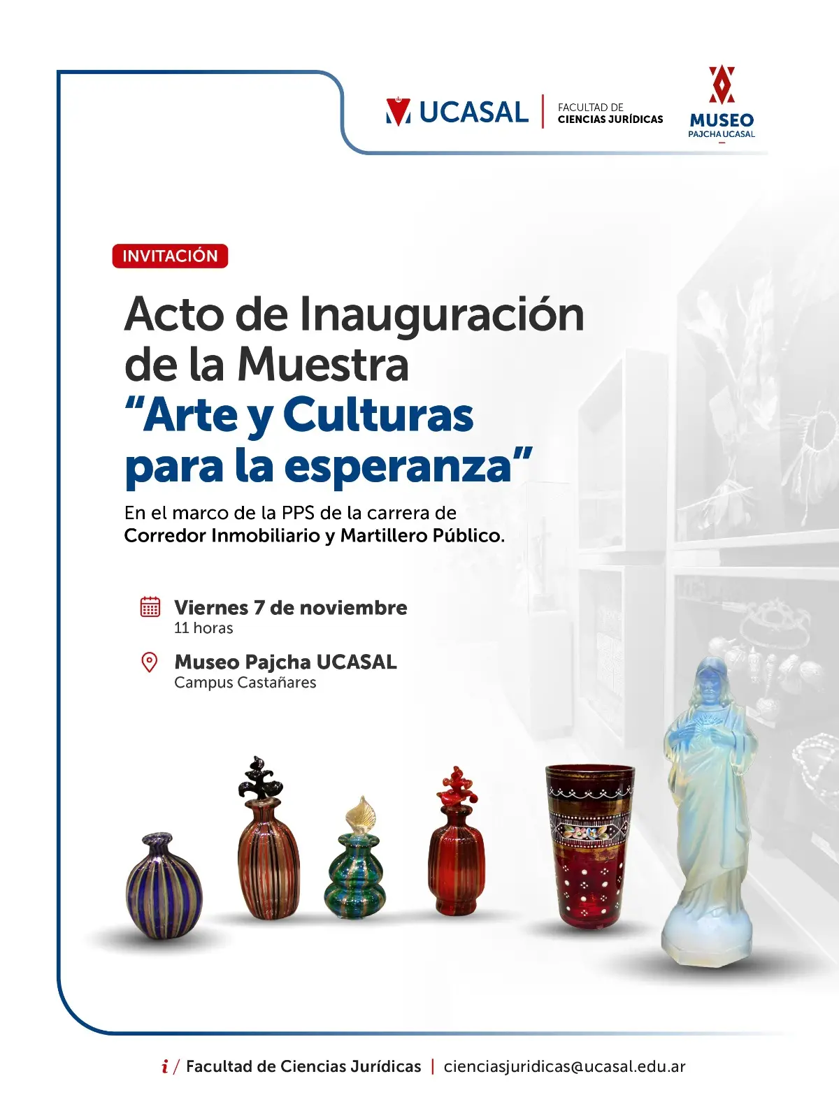Inauguración de la Muestra “Arte y Culturas para la Esperanza”