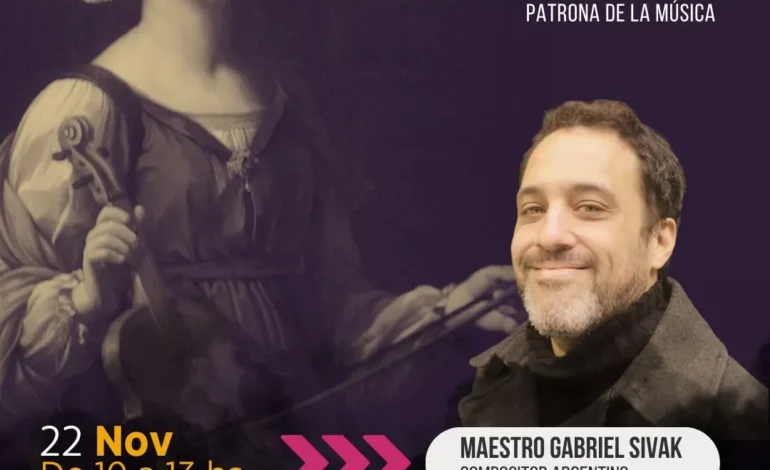 La Orquesta Sinfónica Infantil y Juvenil de Salta ofrece un Taller Virtual de Composición junto al maestro Gabriel Sivak