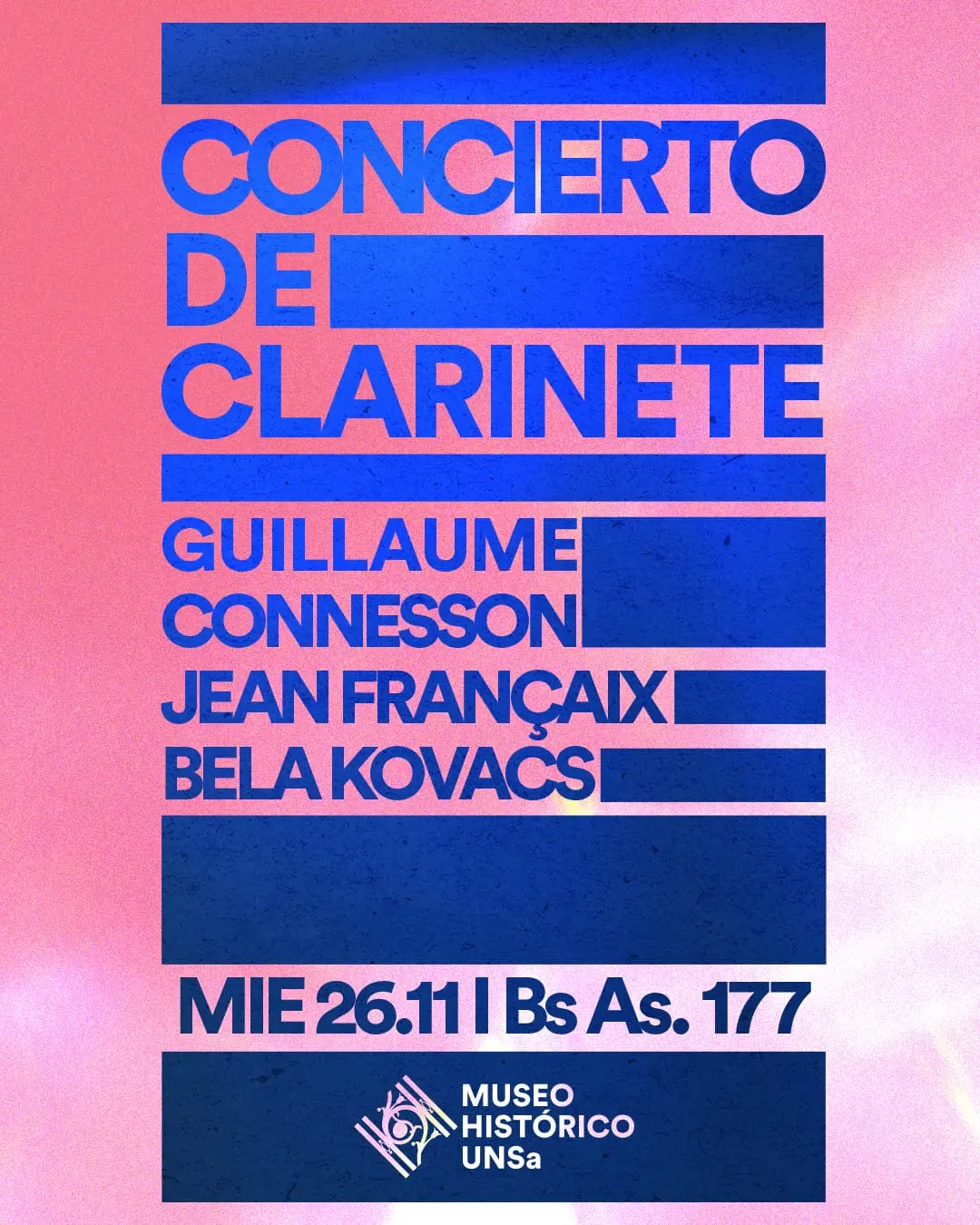 Música de cámara y grandes intérpretes en un recital dedicado al clarinete