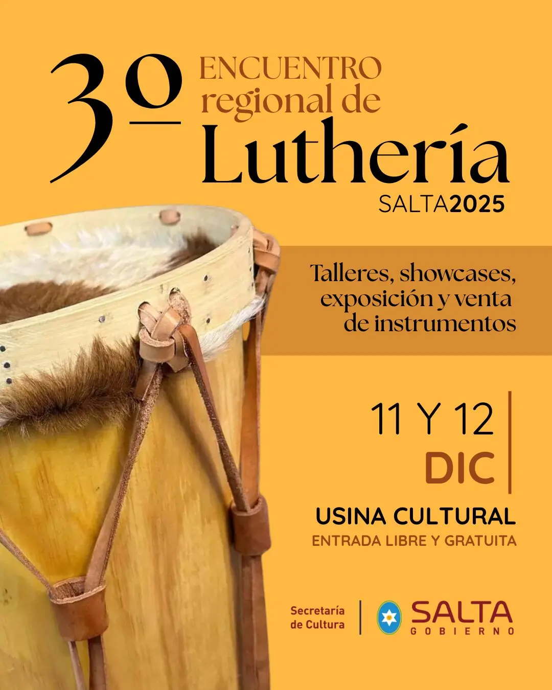 Tercer Encuentro Regional de Luthería en Salta