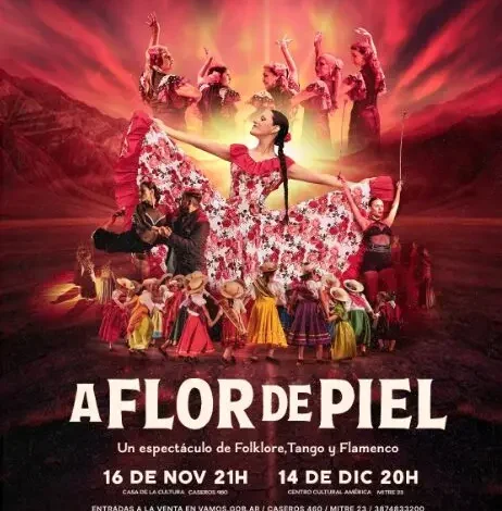 Espectáculo «A Flor de Piel» – Celebración del Día Nacional del Tango