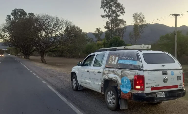 El Cine Móvil visita Vaqueros para despedir un año en el que recorrió 11.195 km