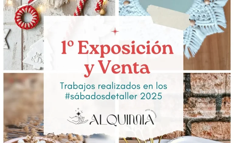 El Centro Cultural América abre sus puertas a la creatividad de Alquimia Decoartesanal