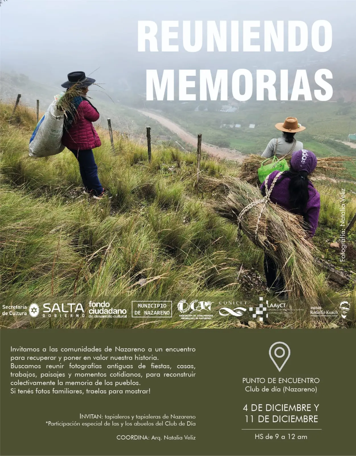 Rescate de la Memoria en Nazareno: Digitalización y Mapeo de Fotografías Históricas del fotógrafo Héctor Ciuñas