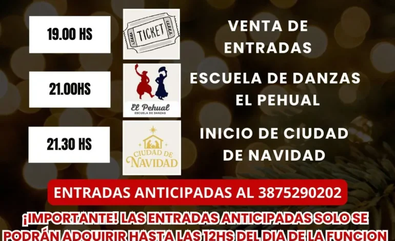 Ciudad de navidad: funciones confirmadas con espectaculos culturales