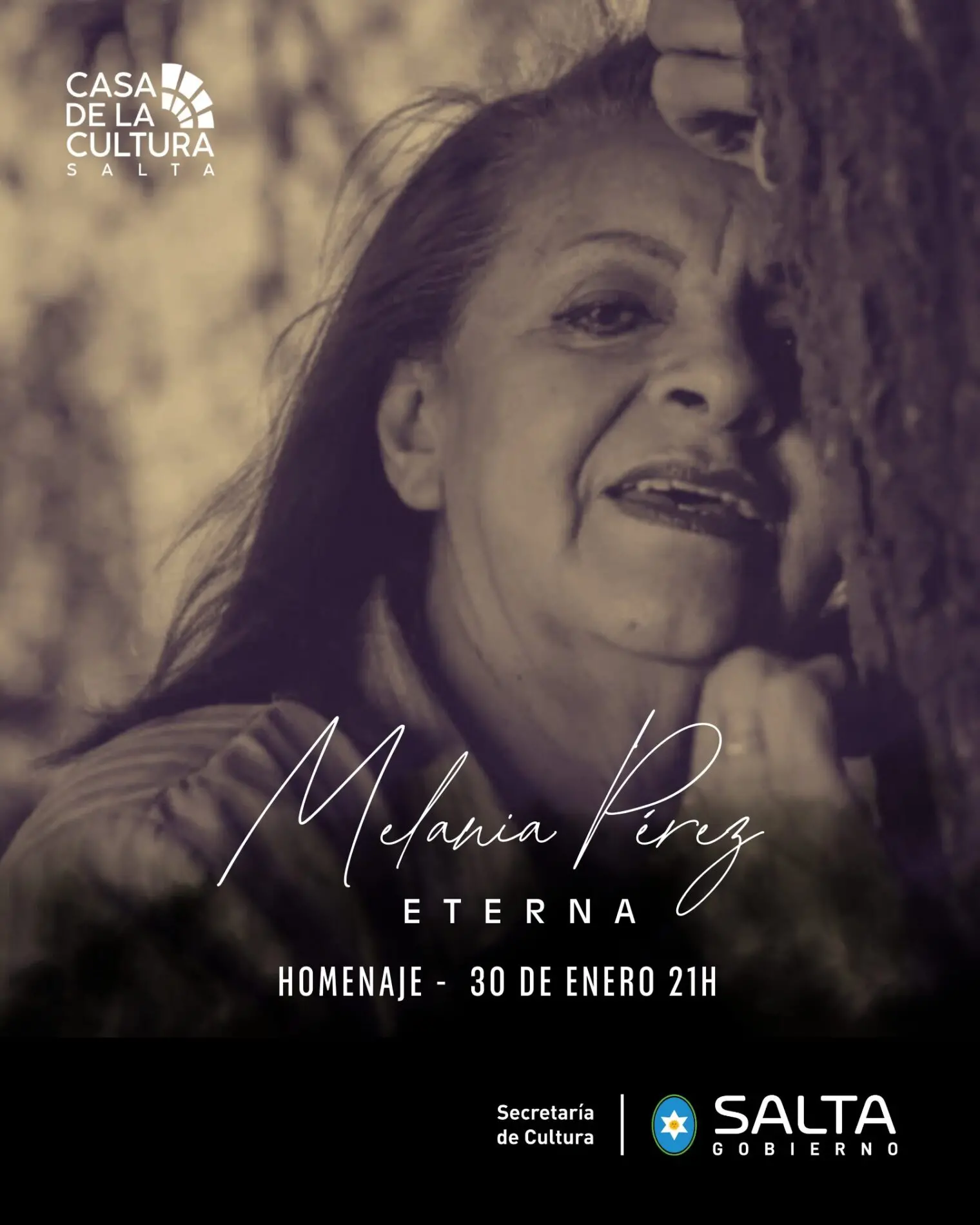 Homenaje a una voz inolvidable: Melania Eterna en la Casa de la Cultura