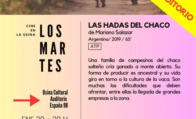 El ciclo Los Martes se muda al auditorio de la Usina por mal tiempo