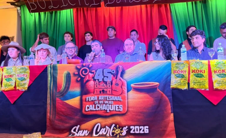 San Carlos presentó la 45° Feria Artesanal de los Valles Calchaquíes