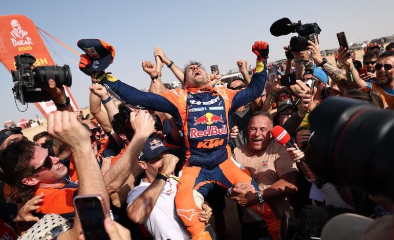 Luciano Benavides ganó el Rally Dakar por 2 segundos tras una dramática definición en motos