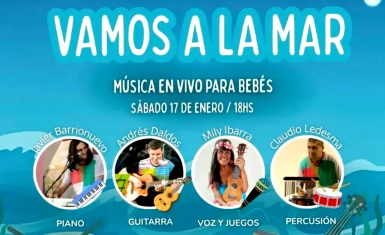 Vamos a la Mar: música y literatura para bebés en Salta