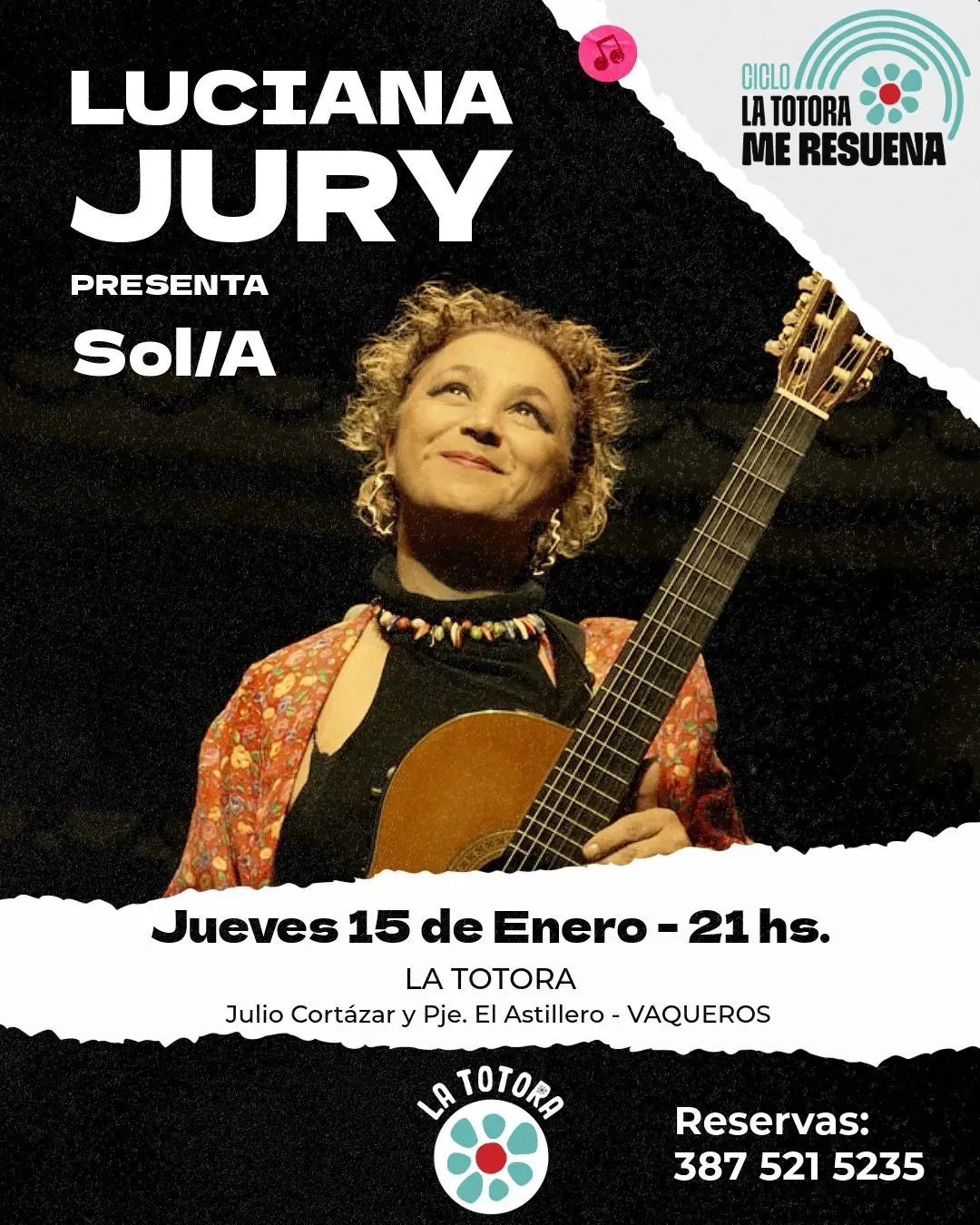 Voces, territorio y emoción: enero musical en Vaqueros