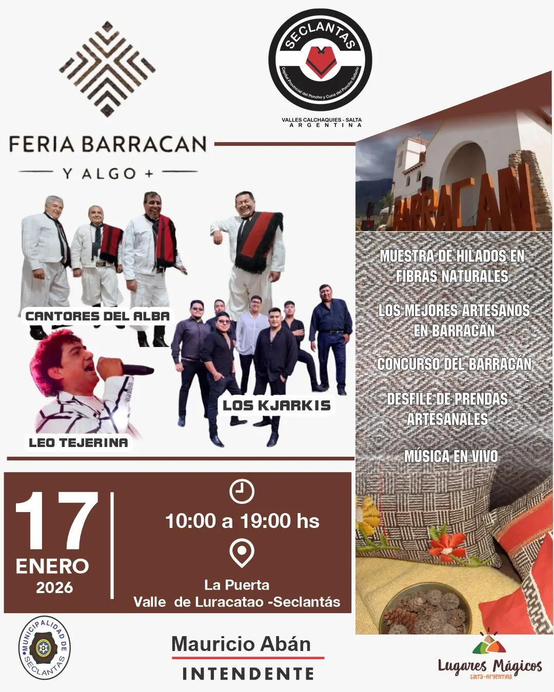 La Feria Barracán celebra la identidad artesanal y musical en Seclantás