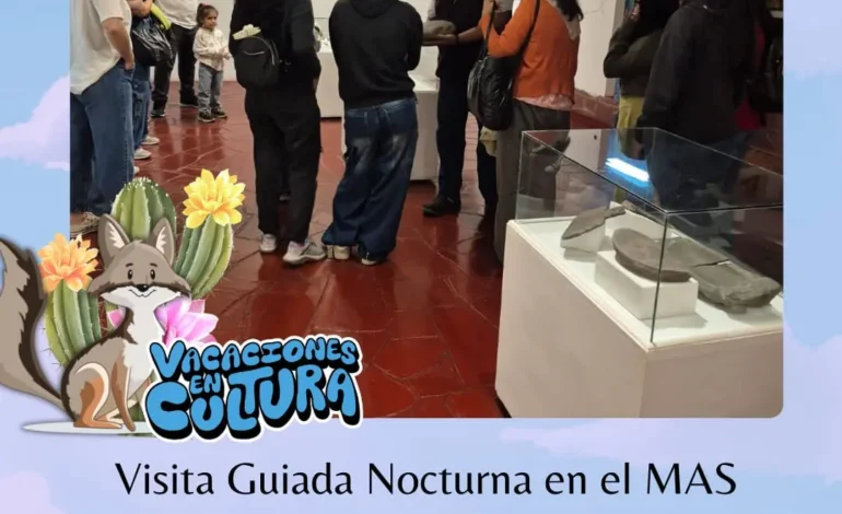 Visita guiada nocturna en el MAS: un recorrido por 10.000 años de historia