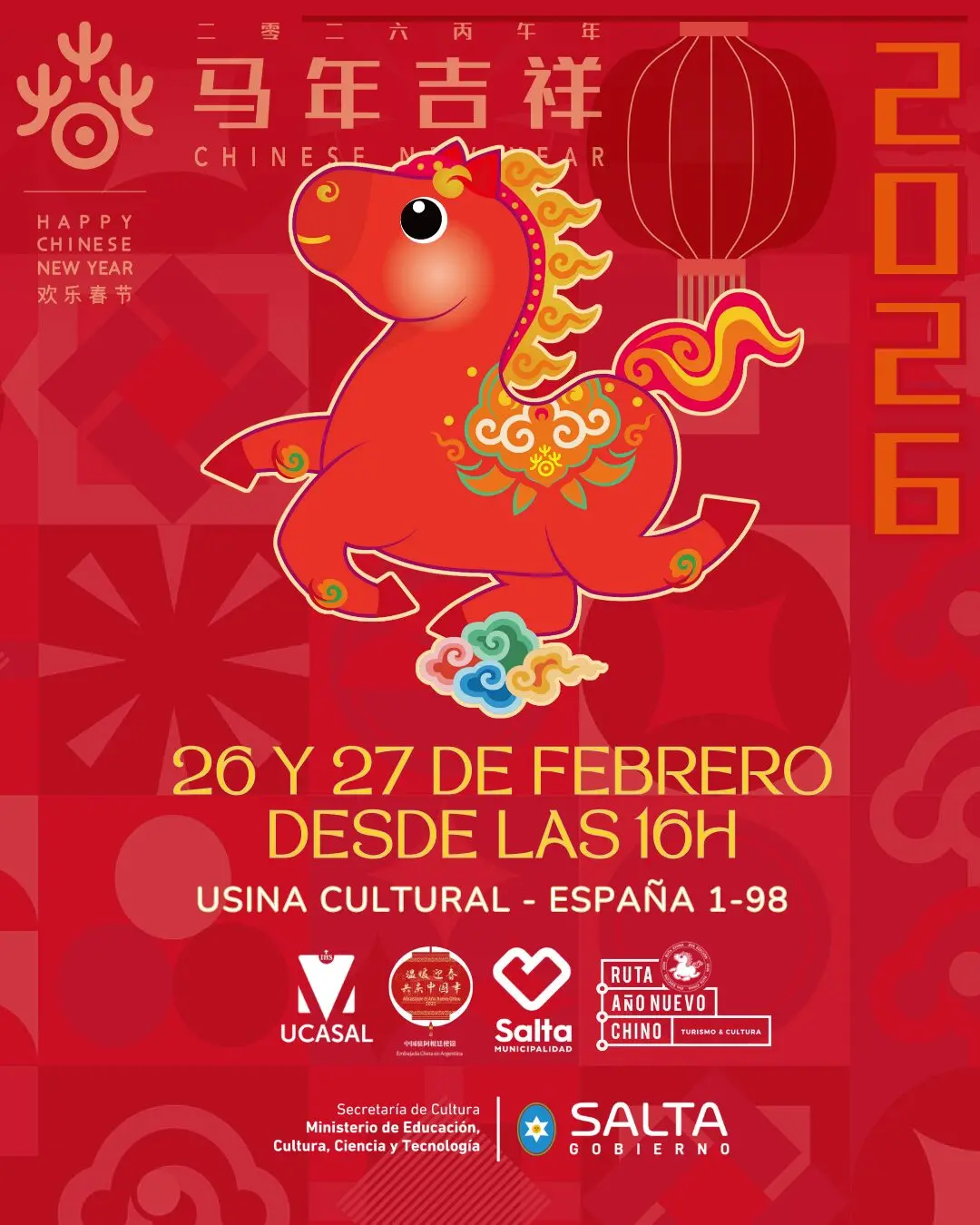 Salta celebra el encuentro con China en dos jornadas de arte y tradición