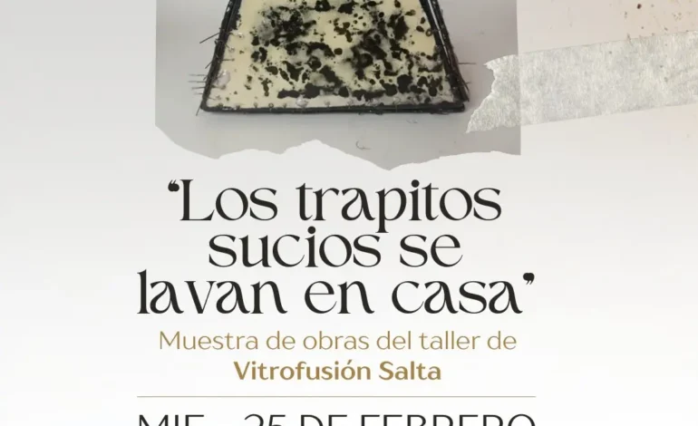 “Los trapitos sucios se lavan en casa”: una muestra que convierte lo íntimo en manifiesto