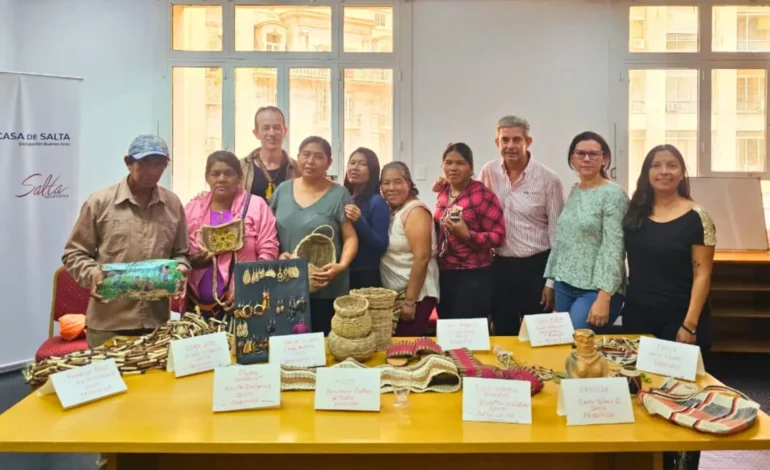 Casa de Salta: Artistas indígenas se capacitaron en fortalecer la comercialización y el acompañamiento estatal del sector artesanal