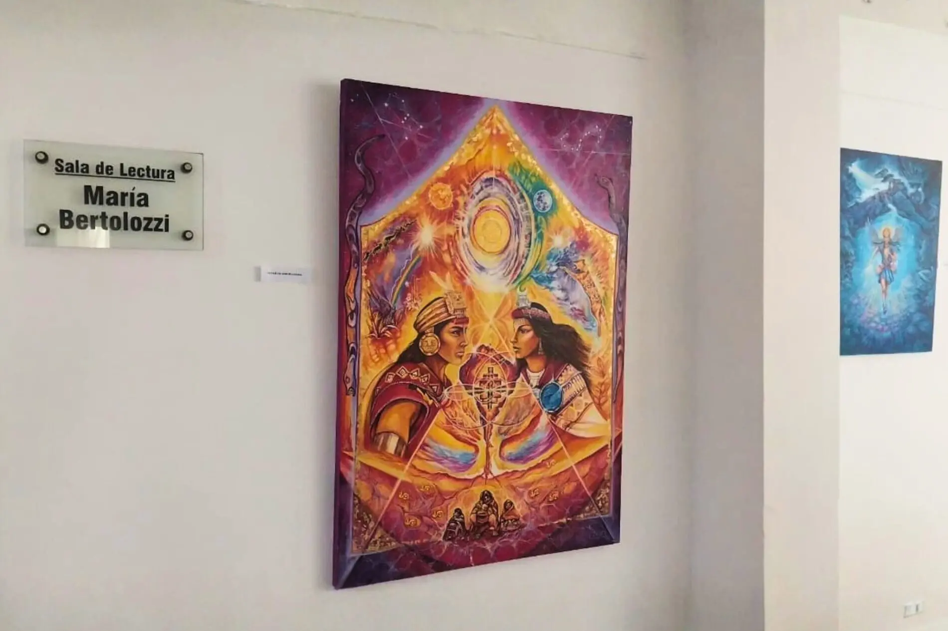 La muestra “Cosmovisión Andina” se podrá disfrutar ahora en el Complejo de Bibliotecas y Archivos