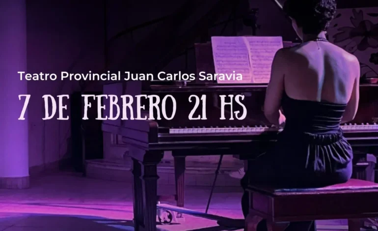 Una noche de piano con Juliana Salfity en el Foyer